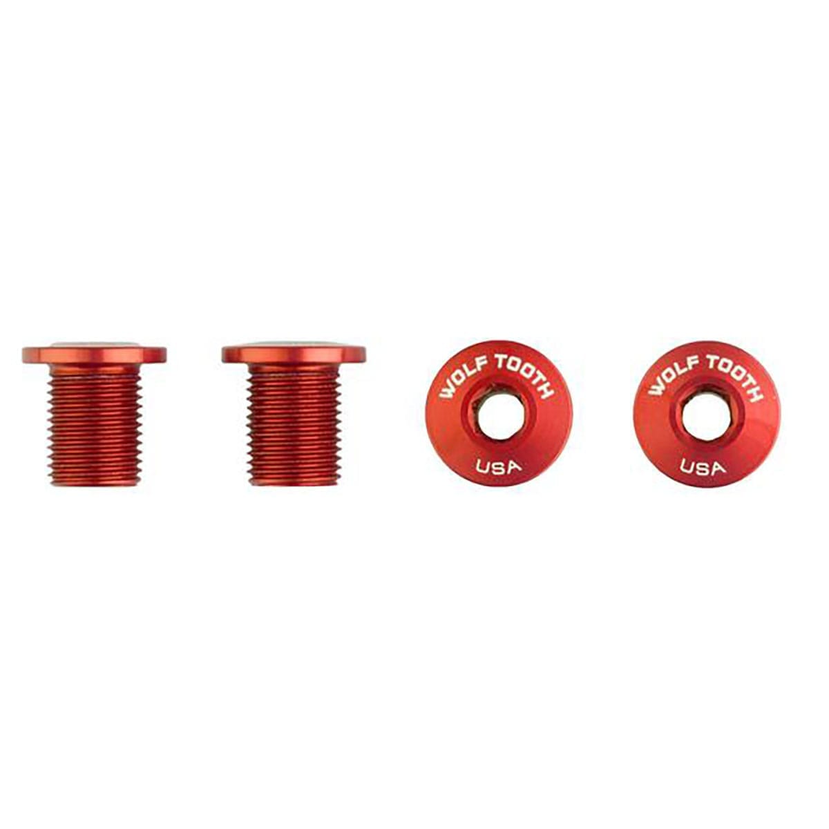 WOLF TOOTH M8x10 mm Purple Chainring Bolt Kit x4