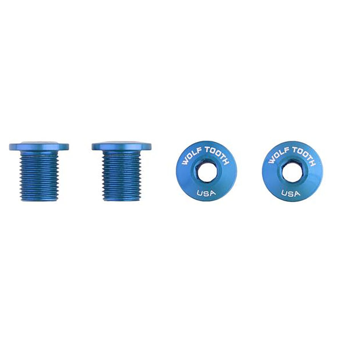 WOLF TOOTH M8x10 mm Purple Chainring Bolt Kit x4