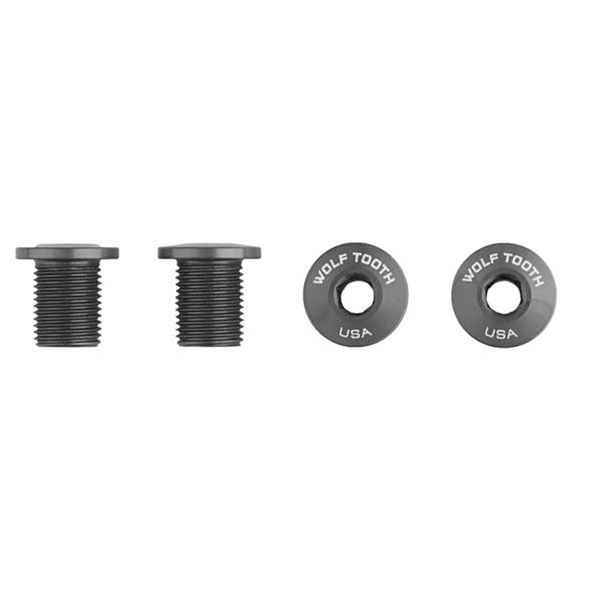 WOLF TOOTH M8x10 mm Purple Chainring Bolt Kit x4
