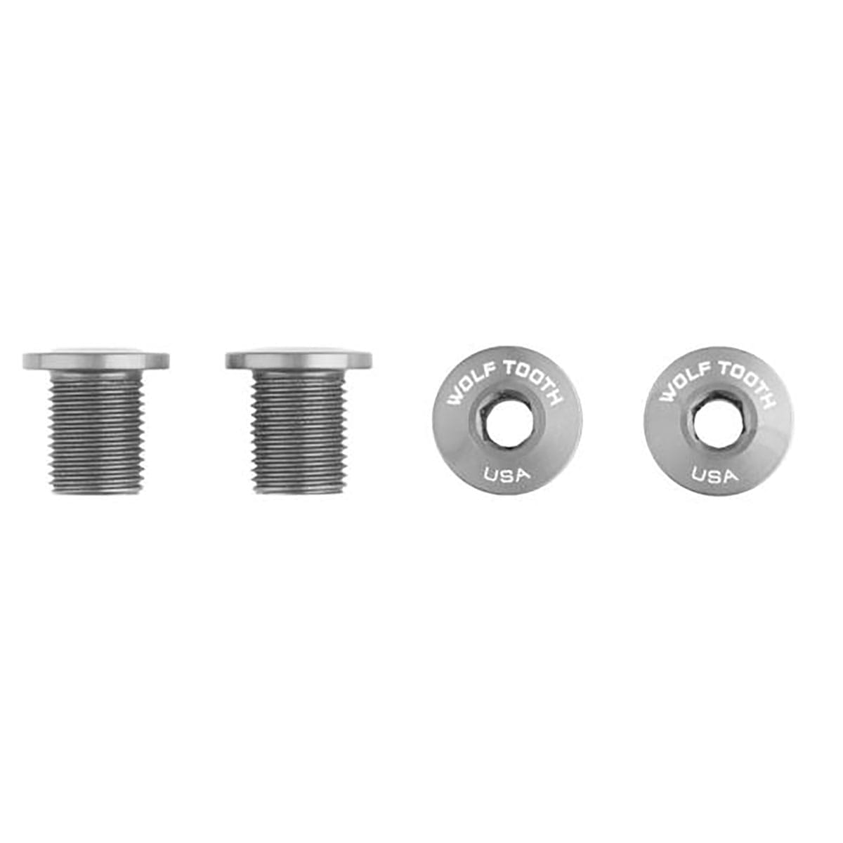 WOLF TOOTH M8x10 mm Purple Chainring Bolt Kit x4
