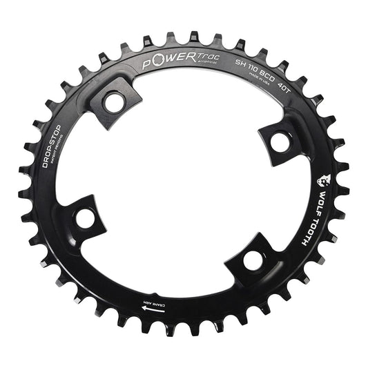 Single 11S Oval Chainring WOLF TOOTH Shimano Dura-Ace 9100 / Ultegra 8000 / 105 R7000 110 mm