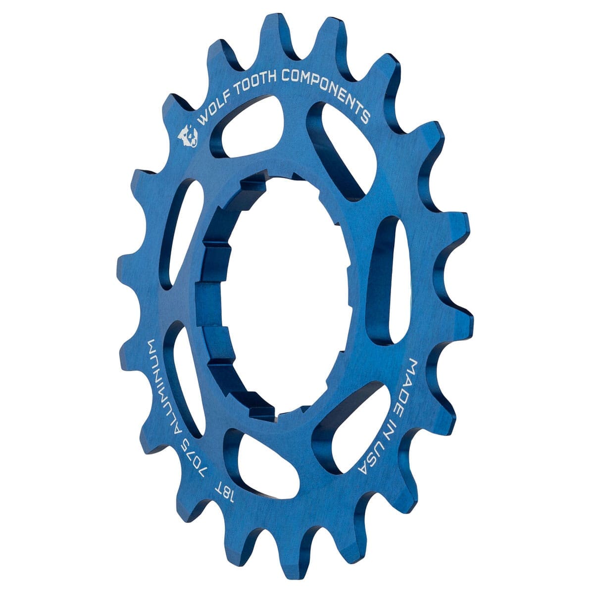 Πινιόν Single Speed WOLF TOOTH Αλουμίνιο Μπλε