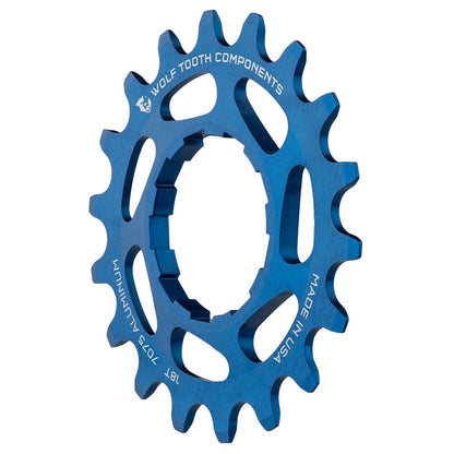 WOLF TOOTH Alu Single Speed -pignon Sininen