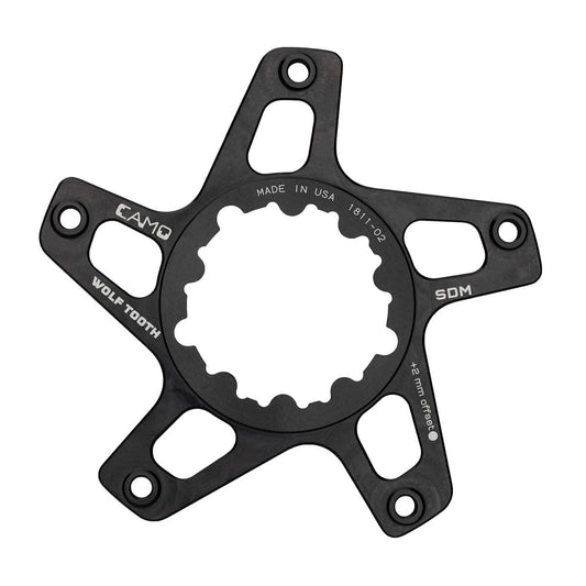 WOLF TOOTH CAMO Sram 2mm Offset Chainring Spider Black
