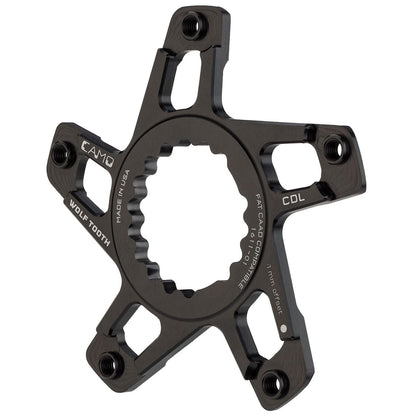 Trapasster WOLF TOOTH CAMO M1 Cannondale Direct Mount Offset -1mm Zwart