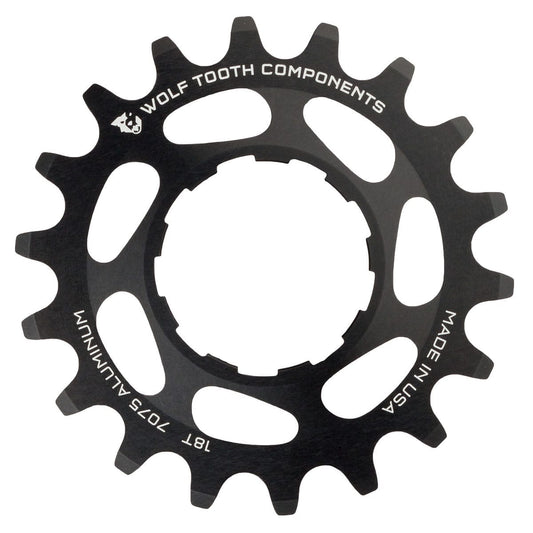 Zębatka Single Speed WOLF TOOTH Alu Czarna