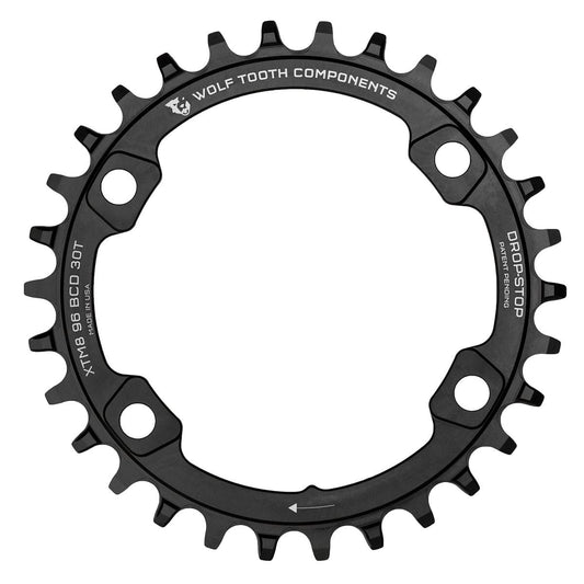 Tarcza WOLF TOOTH 96 BCD 11rz. Shimano XT M8000/SLX M7000 4 otwory 96mm Czarna