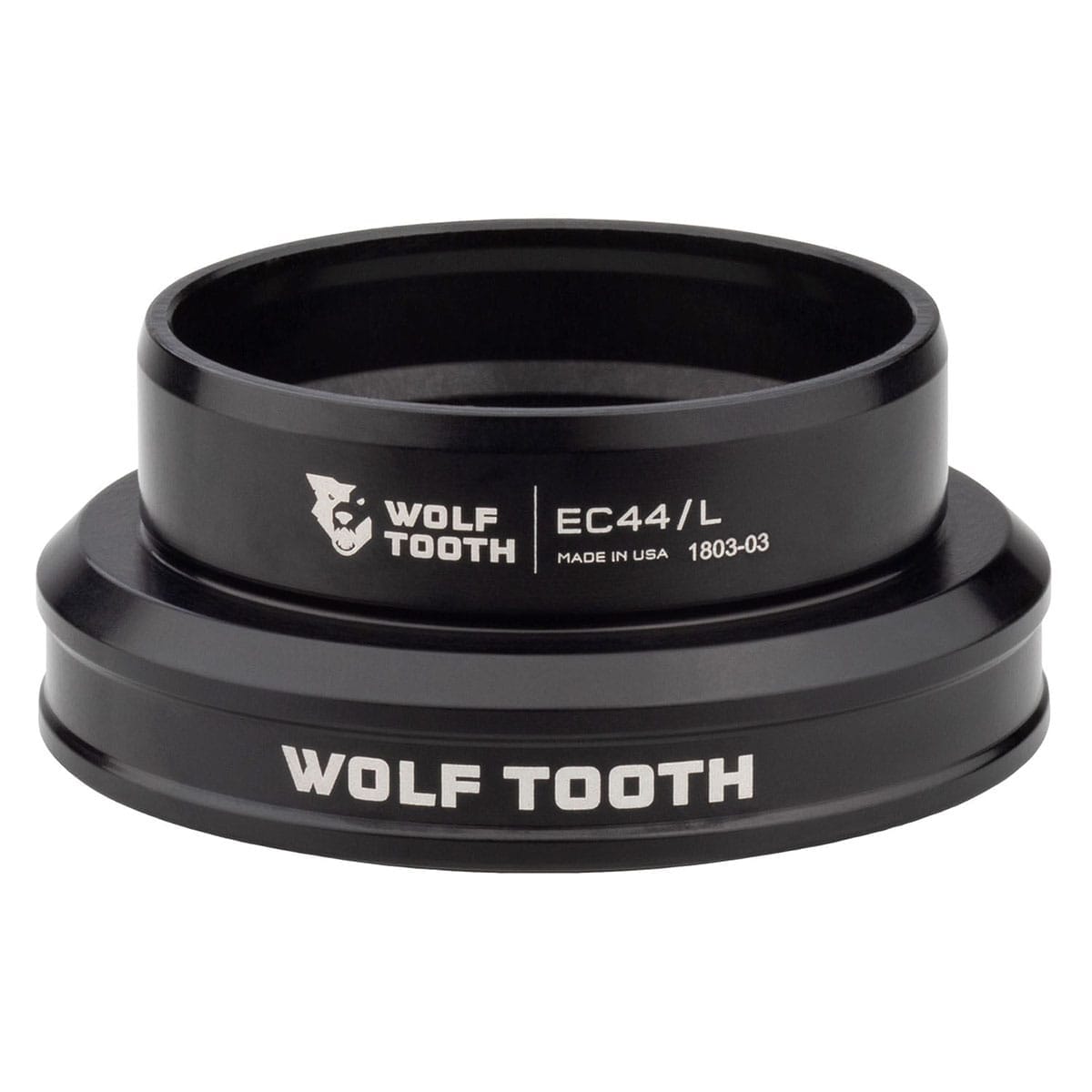 Lower Cup for WOLF TOOTH PREMIUM External Headset 1.5" EC44 Black