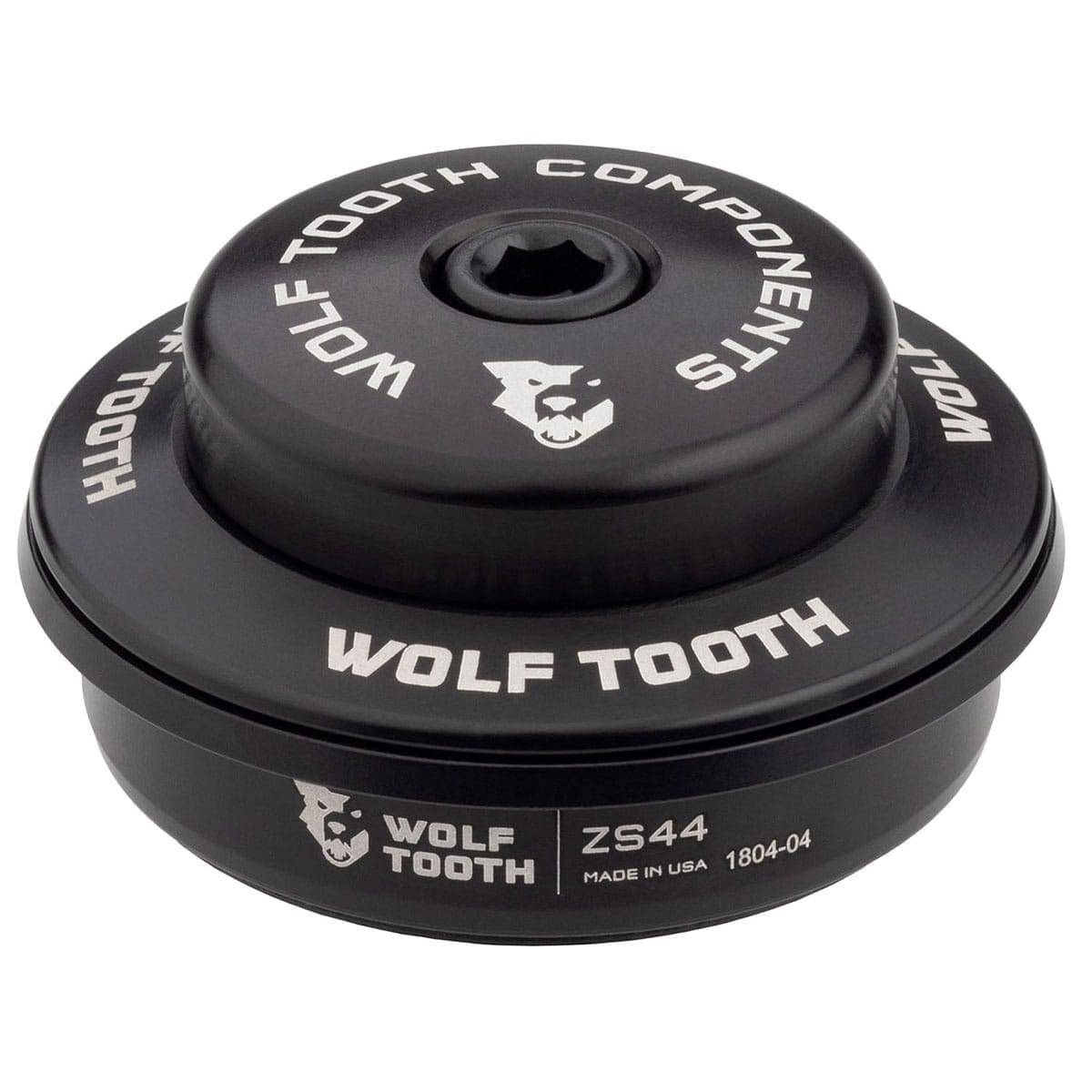 Upper Cup for WOLF TOOTH PREMIUM Semi-Integrated Headset 1"1/8 ZS44 Stack 6 mm Black