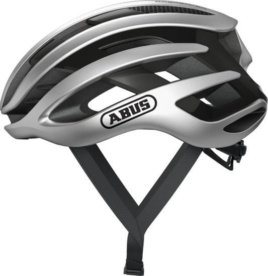 Road Helmet ABUS AIRBREAKER Silver