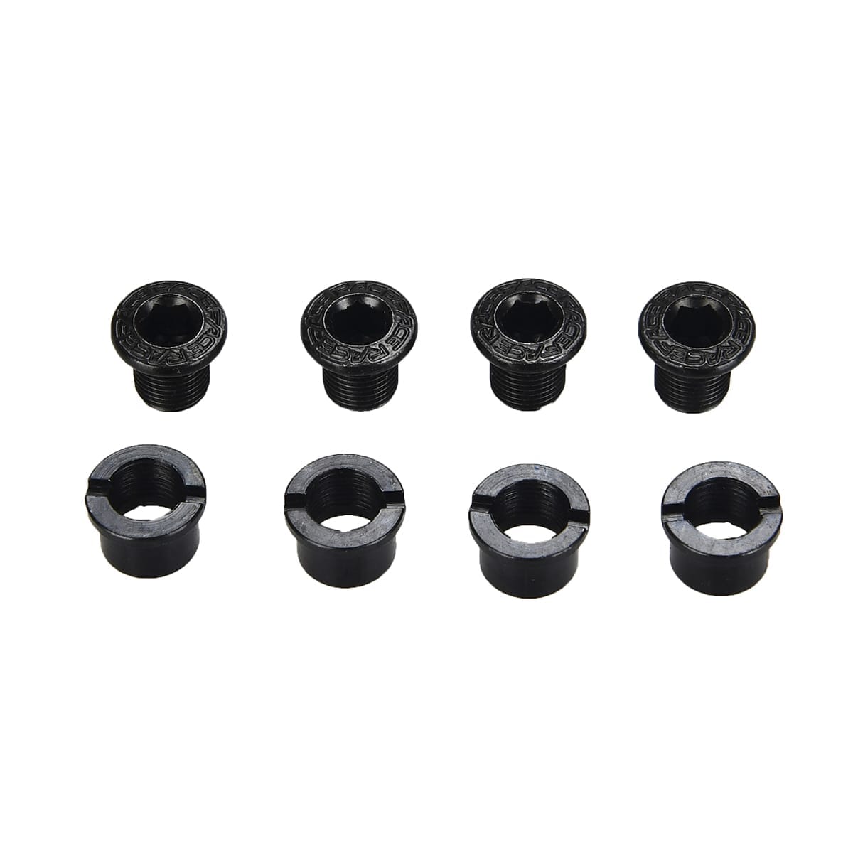 Sada šroubů a komínkových matic RACE FACE pro převodník M8x8,5 mm ocel (x4)