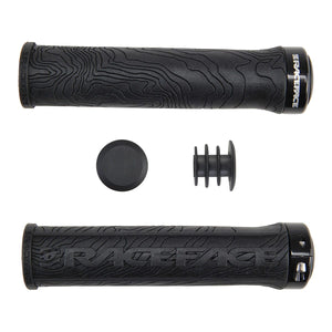 Gripovi RACE FACE HALF NELSON Lock-On Sivi