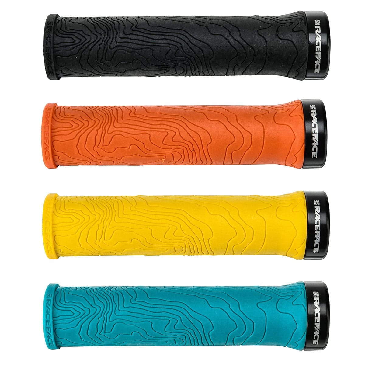 Grips RACE FACE HALF NELSON Lock-On Grey