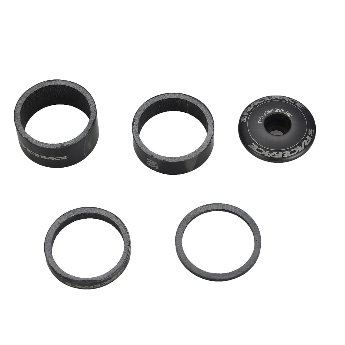 RACE FACE Carbon Stem Spacer and Cap Kit 1"1/8"