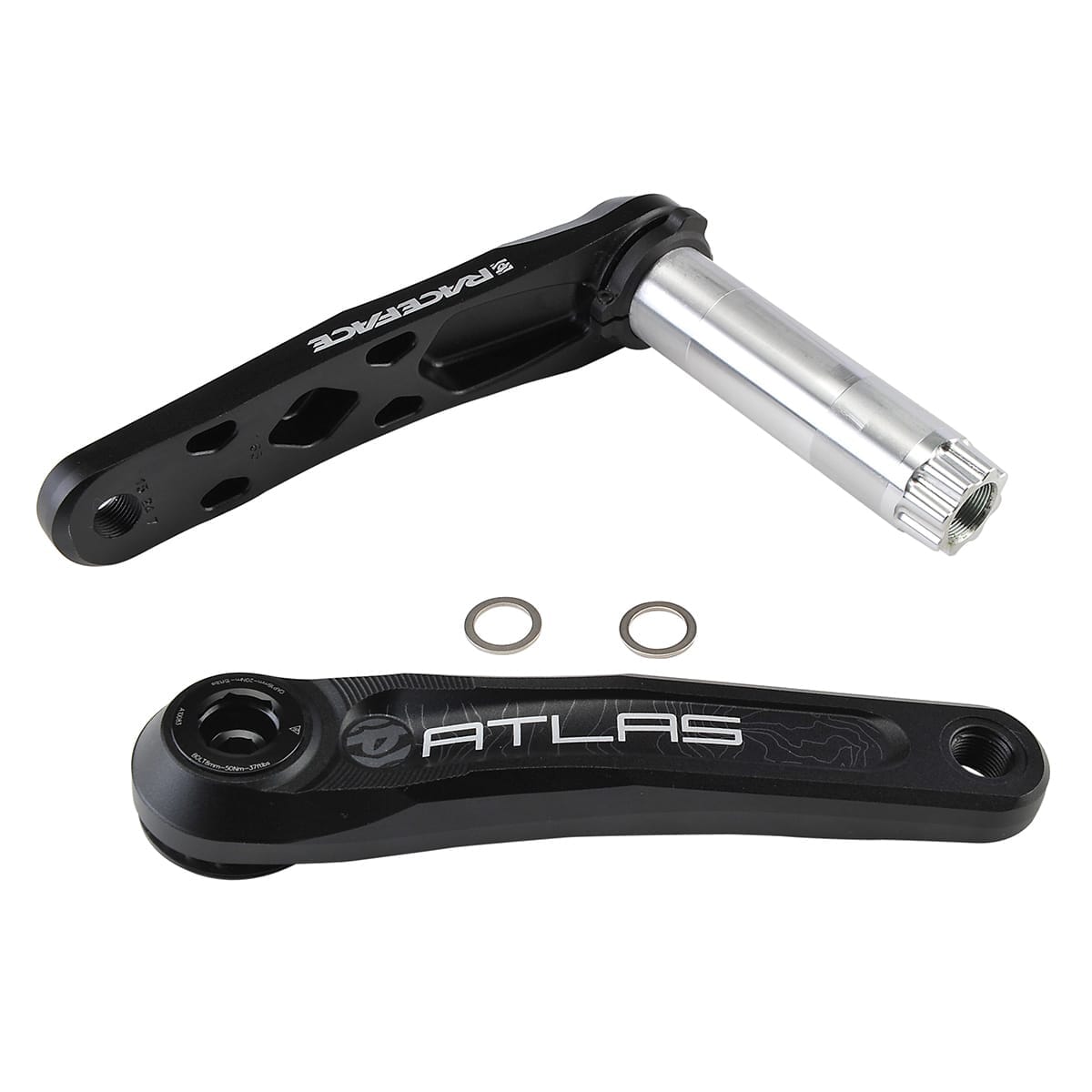 Krankarme RACE FACE ATLAS CINCH Bundbraket 68/73 mm Sort