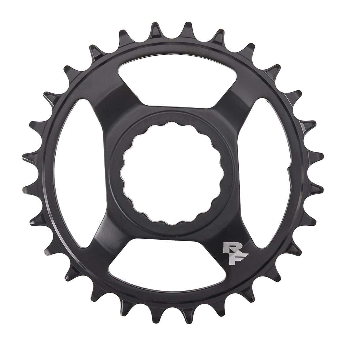Mono-ketjuratas RACE FACE NARROW WIDE 9/10/11/12V Cinch Direct Mount Musta/Teräs