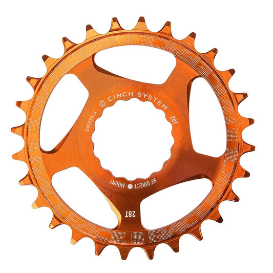 RACE FACE NARROW WIDE 9/10/11/12V Cinch Direct Mount Orange Single Chainring