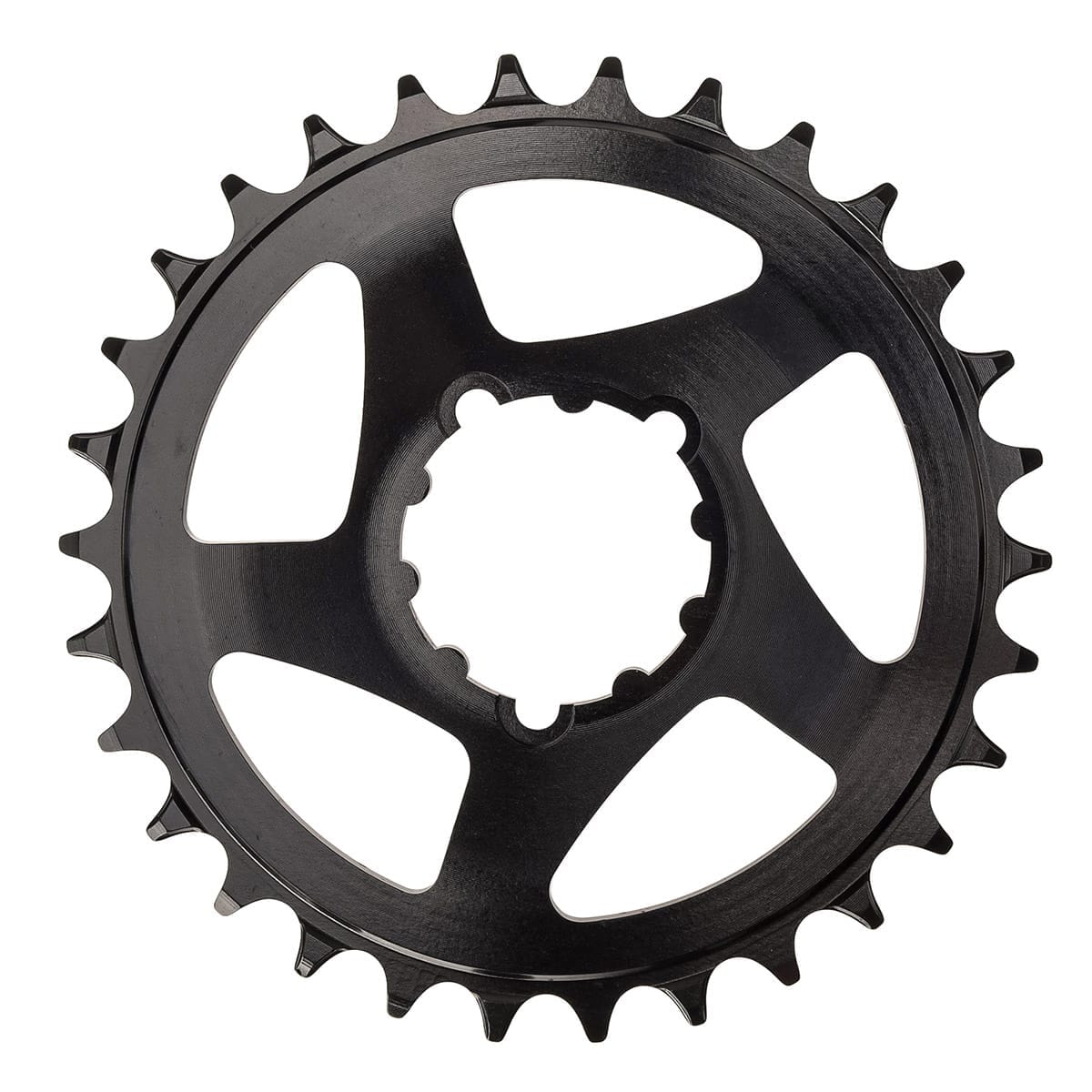 Yksinkertainen ketjupyörä RACE FACE NARROW WIDE 9/10/11/12V Direct Mount Yhteensopiva SRAM Musta