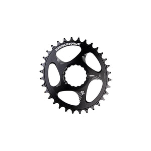Oval Klinga RACE FACE OVAL NARROW WIDE 10/11/12V Cinch DirectMount Svart