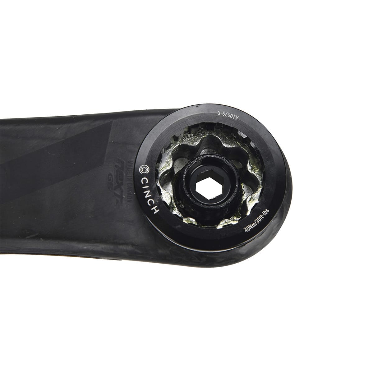 RACE FACE NEXT SL CINCH Carbon Cranks Black