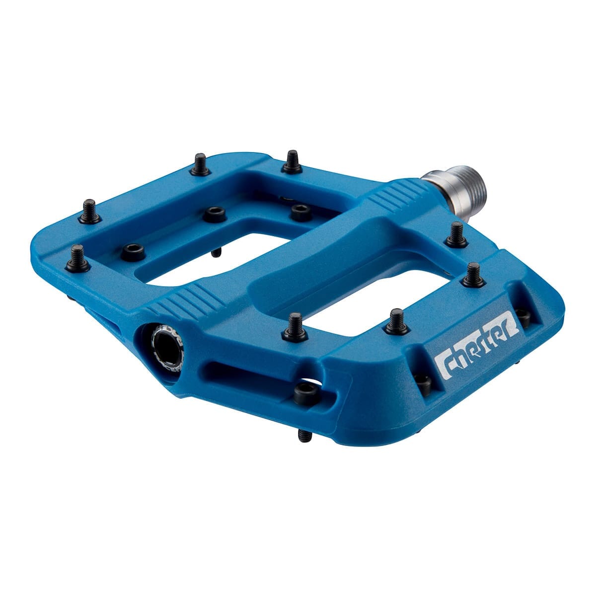 RACE FACE CHESTER Blue Flat Pedals