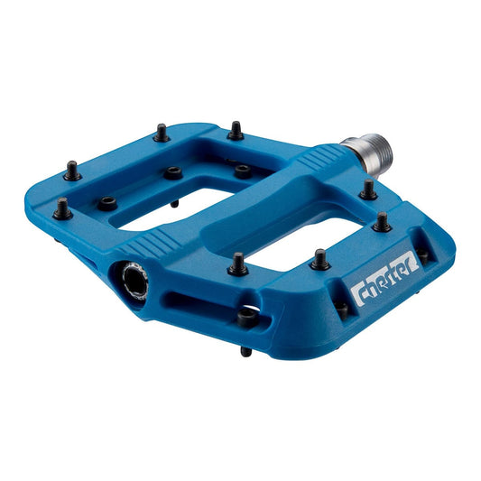 RACE FACE CHESTER Blue Flat Pedals
