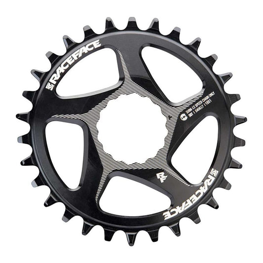 RACE FACE 12V Direct Mount enkelt kædeblad kompatibel med SHIMANO Sort