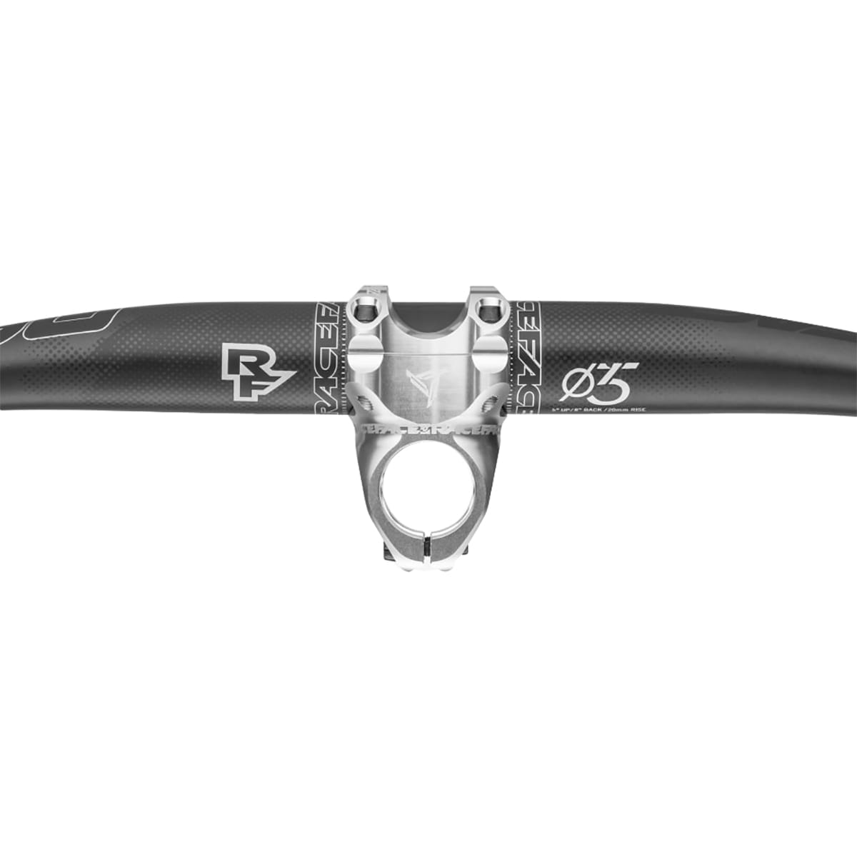 RACE FACE TURBINE-R 0° Ø 35 mm Silver Stem