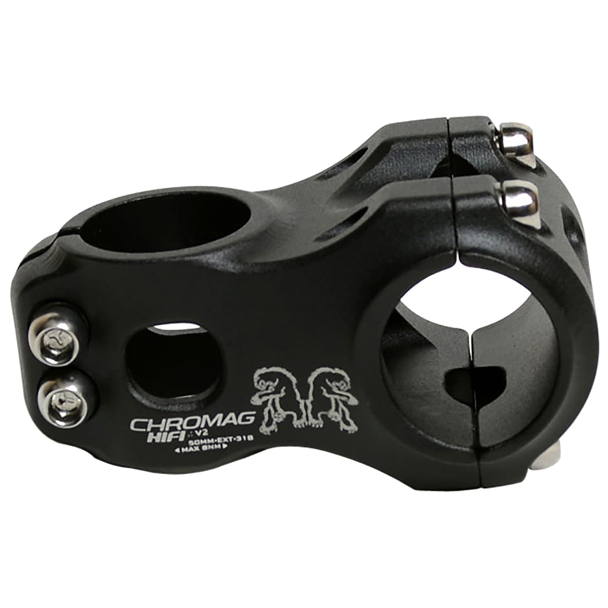 Styrstam CHROMAG HIFI V2 0° Svart