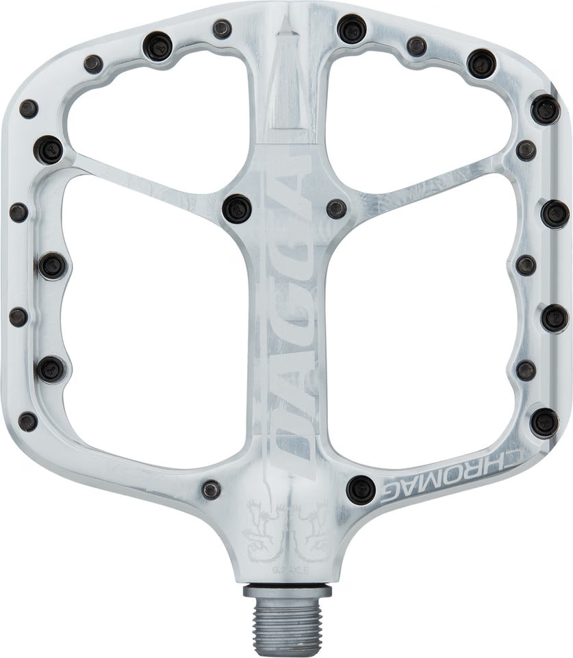 CHROMAG DAGGA CHRIS KOVARIK Flat Pedals Silver