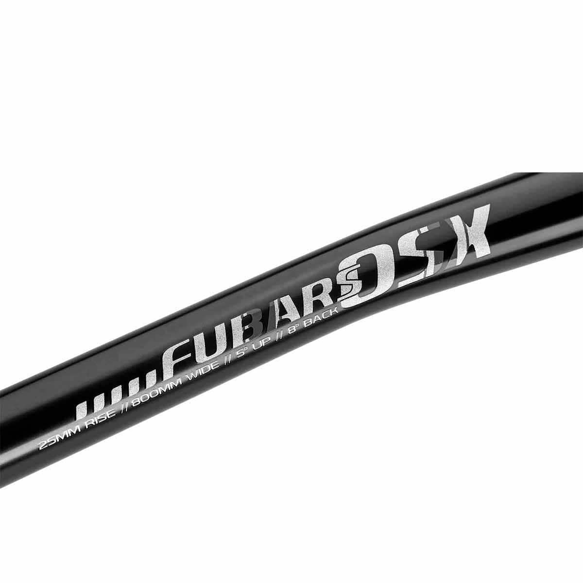 CHROMAG FUBARS OSX LTD Handlebar Rise 25 mm 800 mm Black/Chrome