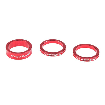 Set Distanțiere Cuvete CHROMAG 1"1/8 Aluminiu (x3)