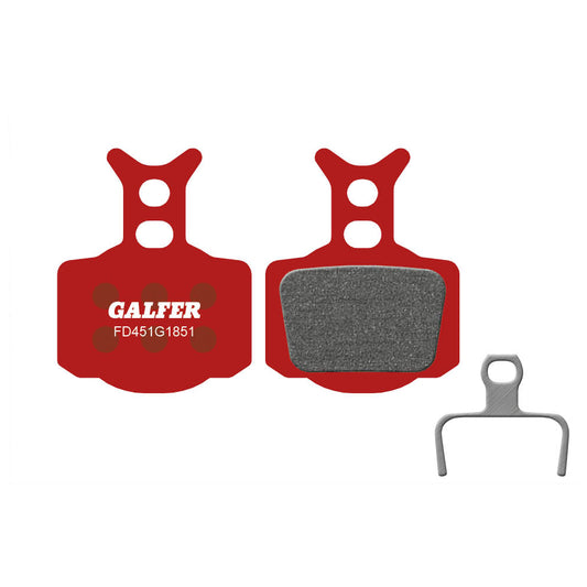 Halvmetalliska bromsbelägg GALFER ADVANCED Formula Cura / Mega / The One / R0 / R1 / RX / RR1 / T1 / C1
