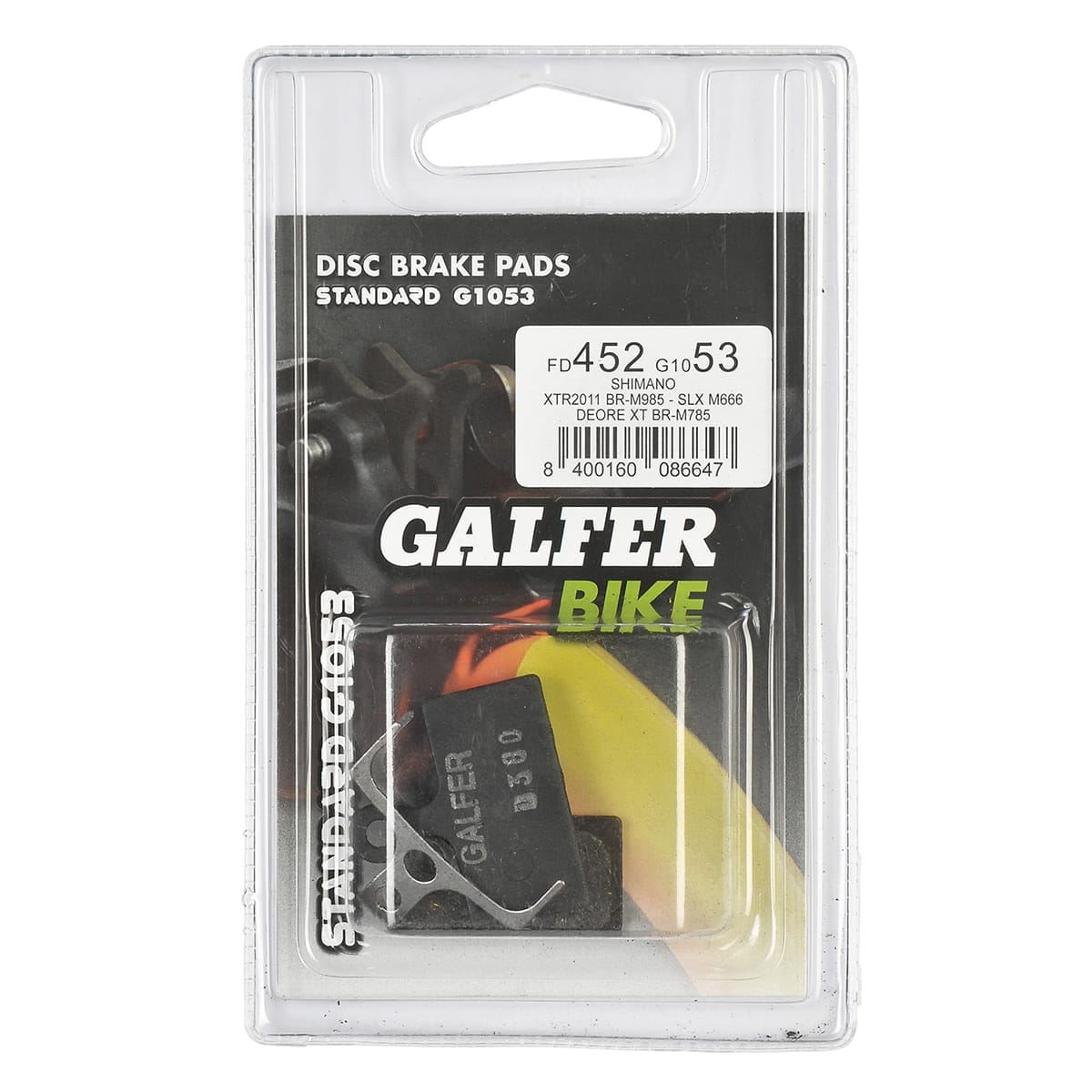 Τακάκια GALFER Shimano XTR / XT / SLX / Alfine
