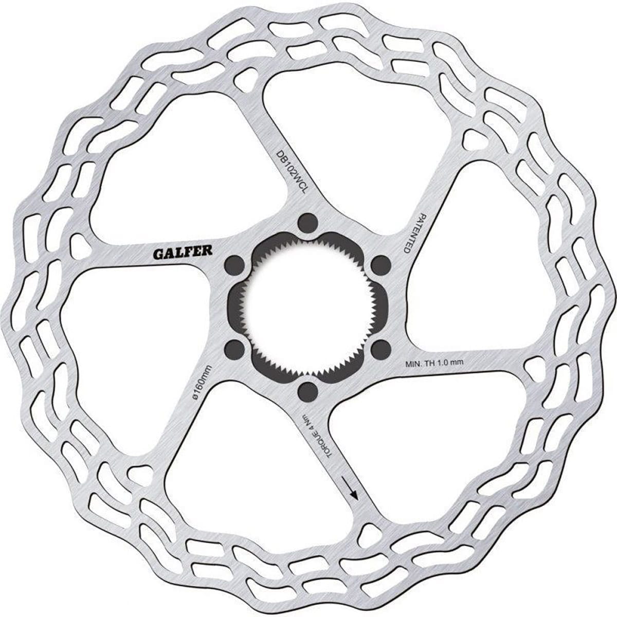 Skiva GALFER WAVE ROAD Center Lock