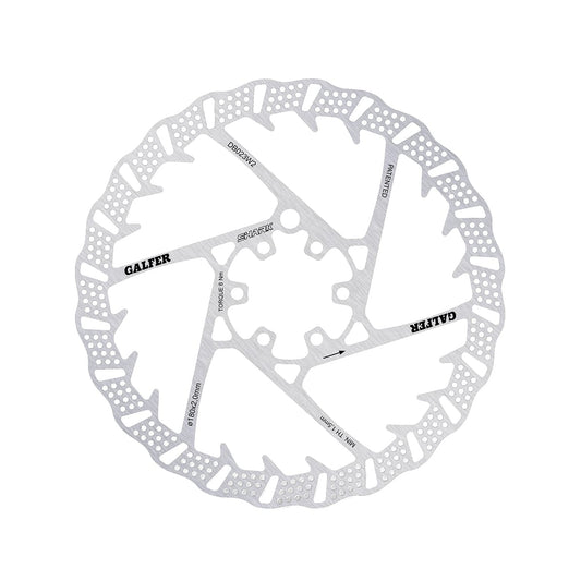 Skiva GALFER WAVE SHARK 2 mm 6 hål