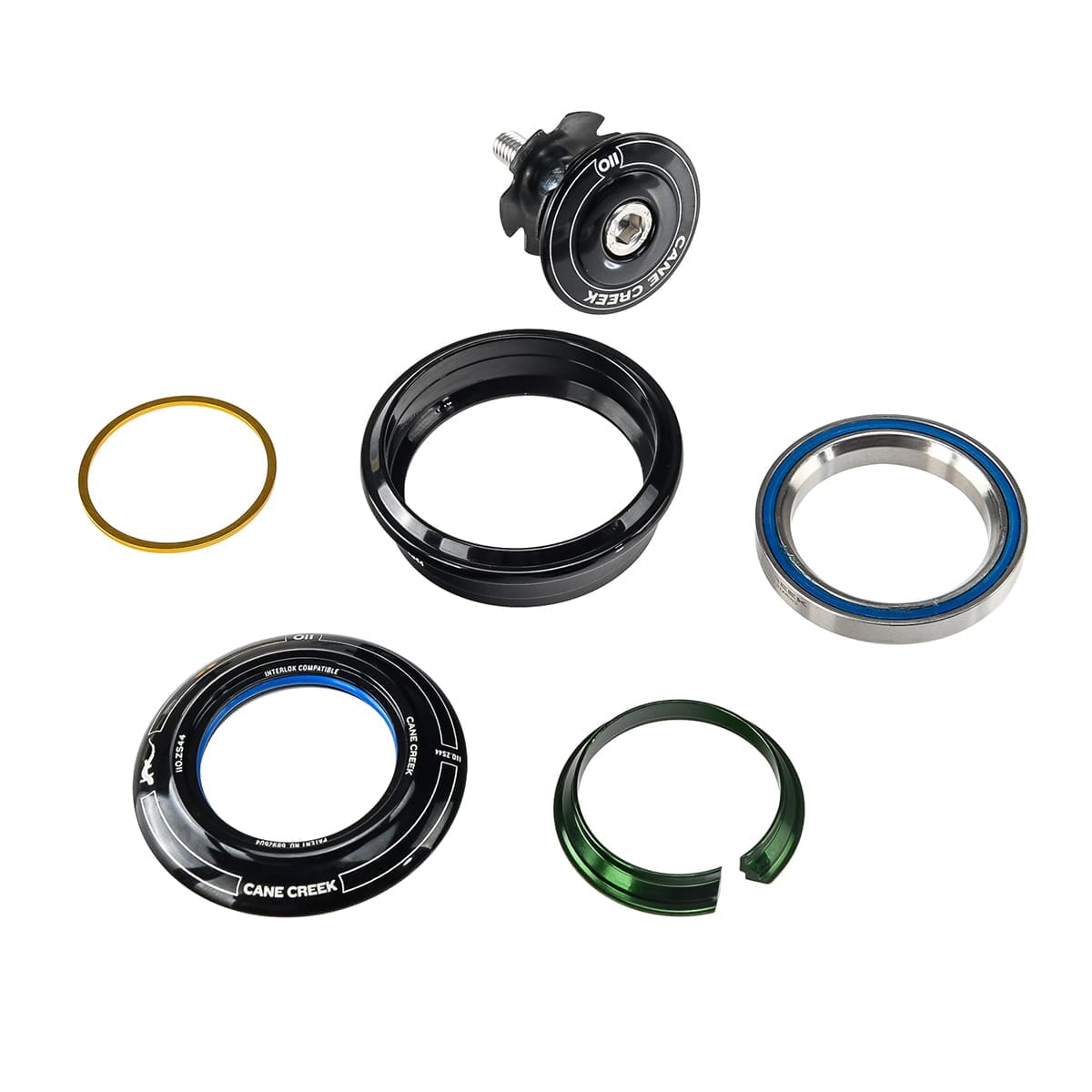 Upper Cup for Semi-Integrated Headset CANE CREEK 110 1"1/8 ZS44 Black