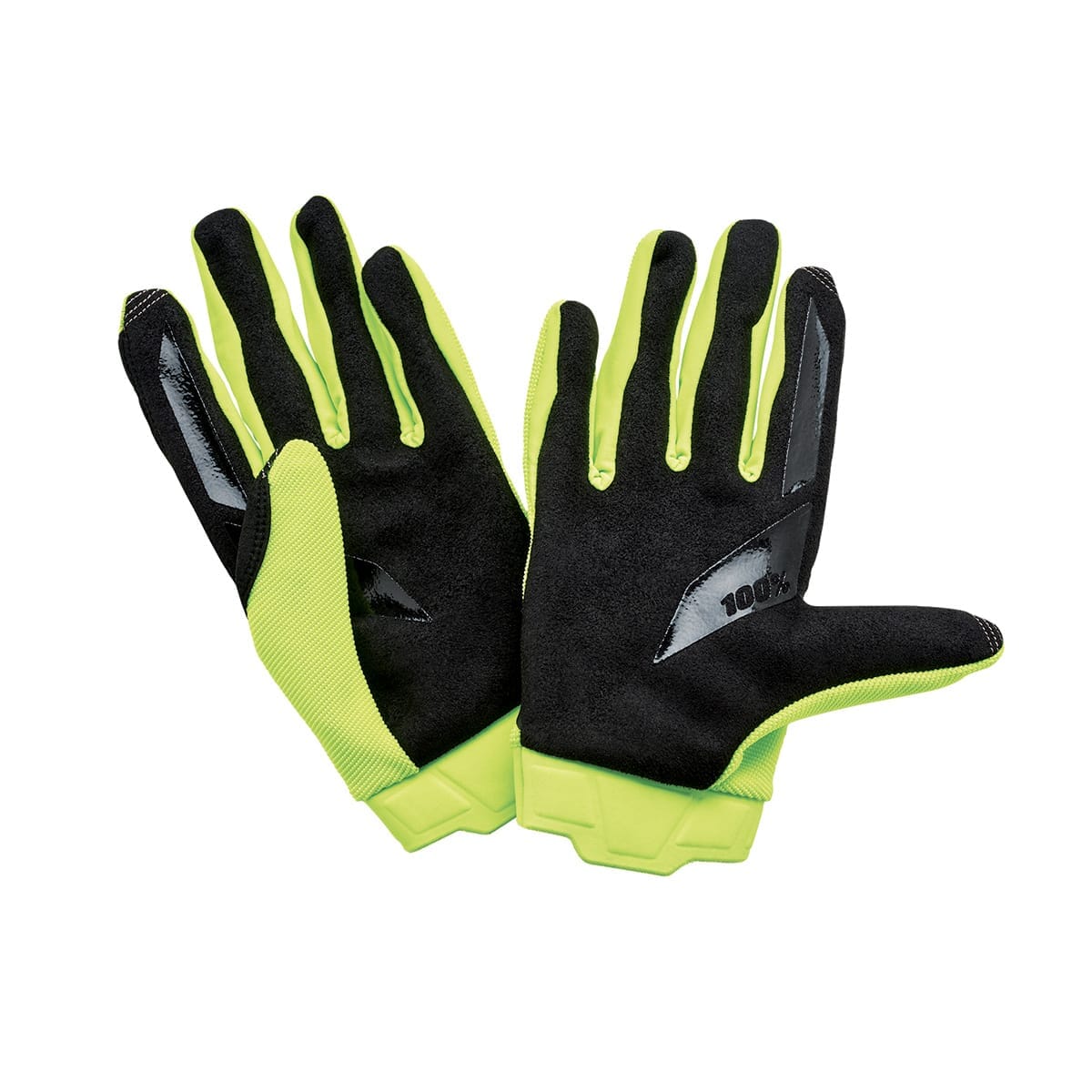 100% RIDECAMP Long Gloves Yellow