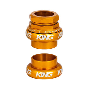 CHRIS KING GRIPNUT 1"1/8 EC34 Išorinis Vairasties Komplektas Auksinis