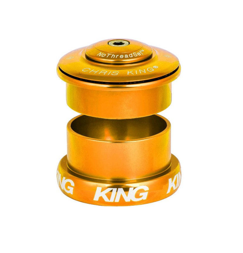 CHRIS KING INSET 5 Semi-Integrated / External Headset 1"1/8-1.5" ZS49/EC49 Gold