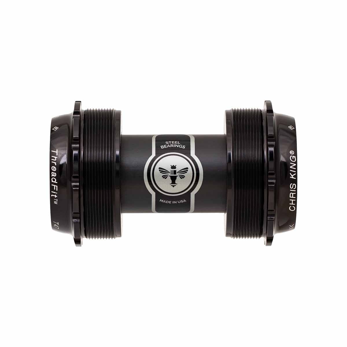 Krankboks CHRIS KING ThreadFit T47 24x 68/73mm Keramik Sort