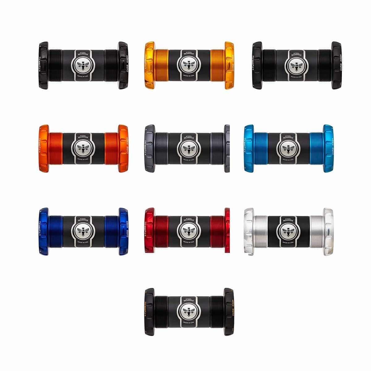 Krankboks CHRIS KING ThreadFit 30 68/73 mm Sram DUB Rød