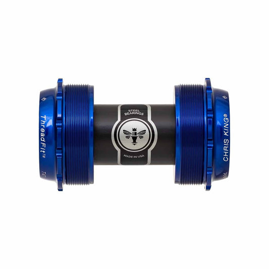 Střed šlapání CHRIS KING ThreadFit T47 24x 68/73 mm modrý