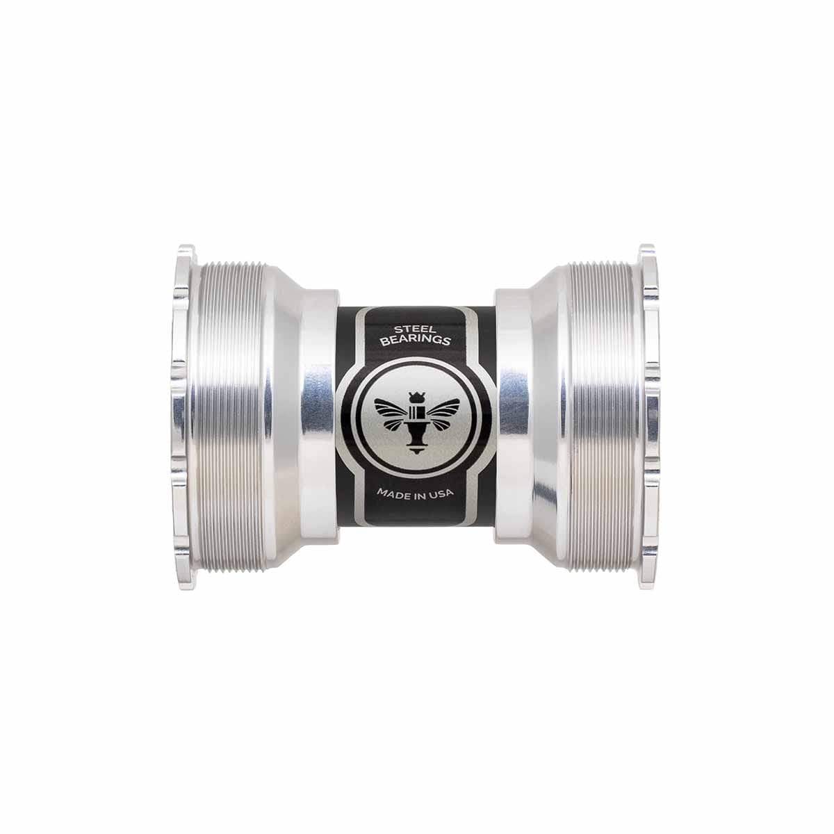 CHRIS KING ThreadFit T47 30i 68/73/83/86/92 mm -kampiakselin kotelo Harmaa