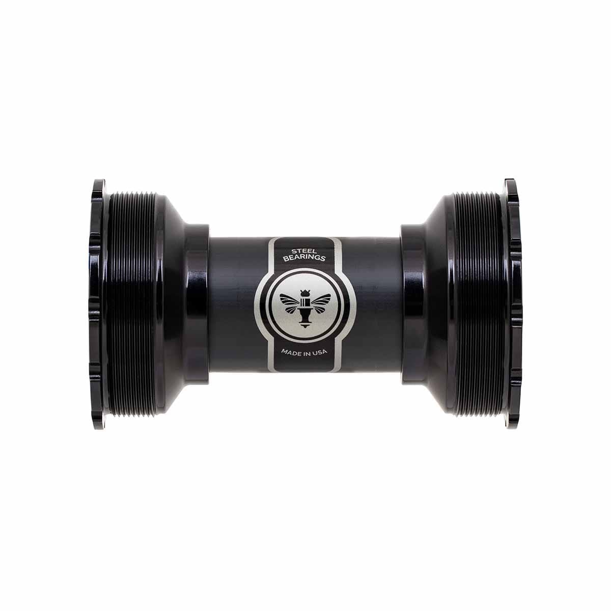 Bundbeslag CHRIS KING ThreadFit T47 24i 86/92 mm Sort