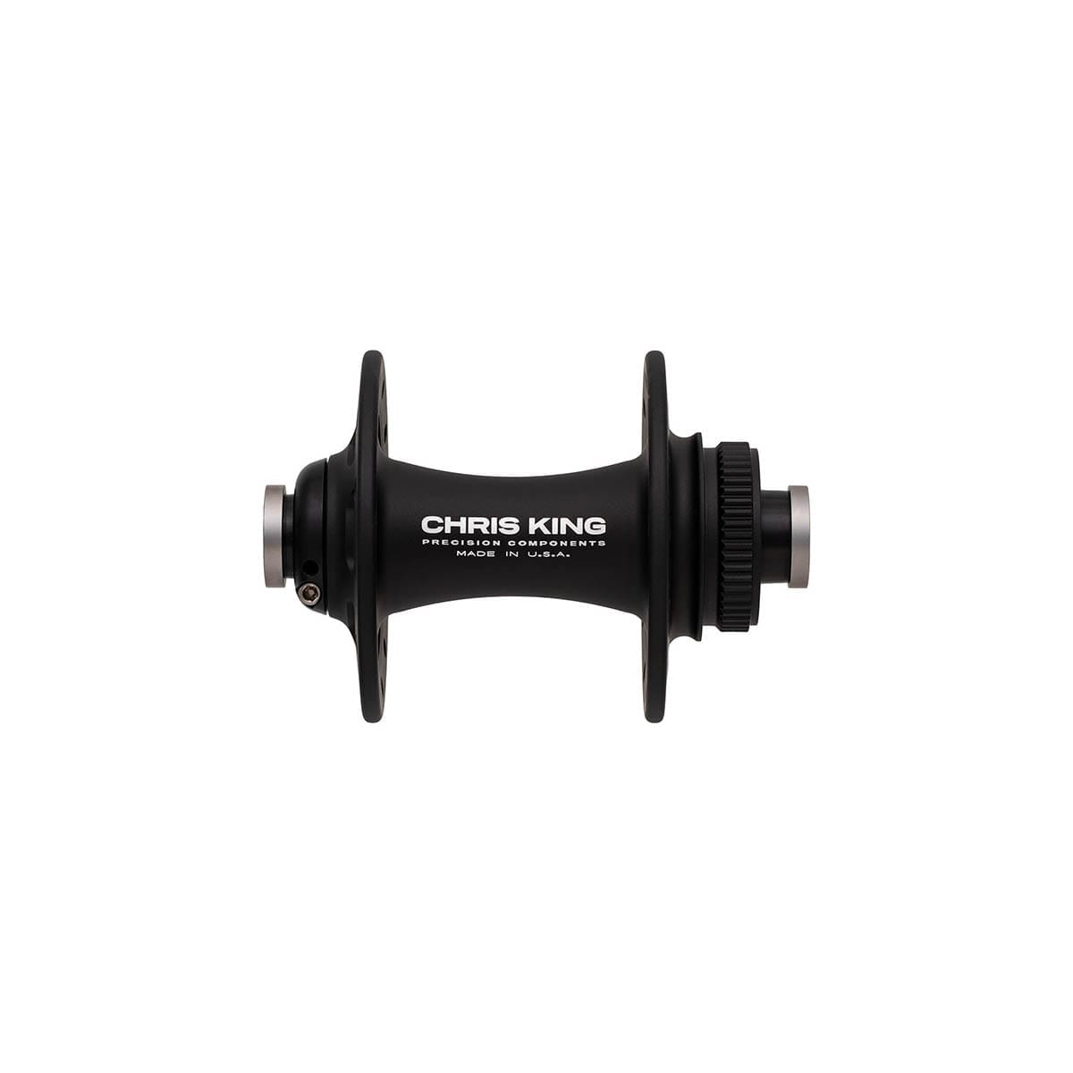 CHRIS KING R45D Ceramic 12x100 mm Matt Black Front Hub
