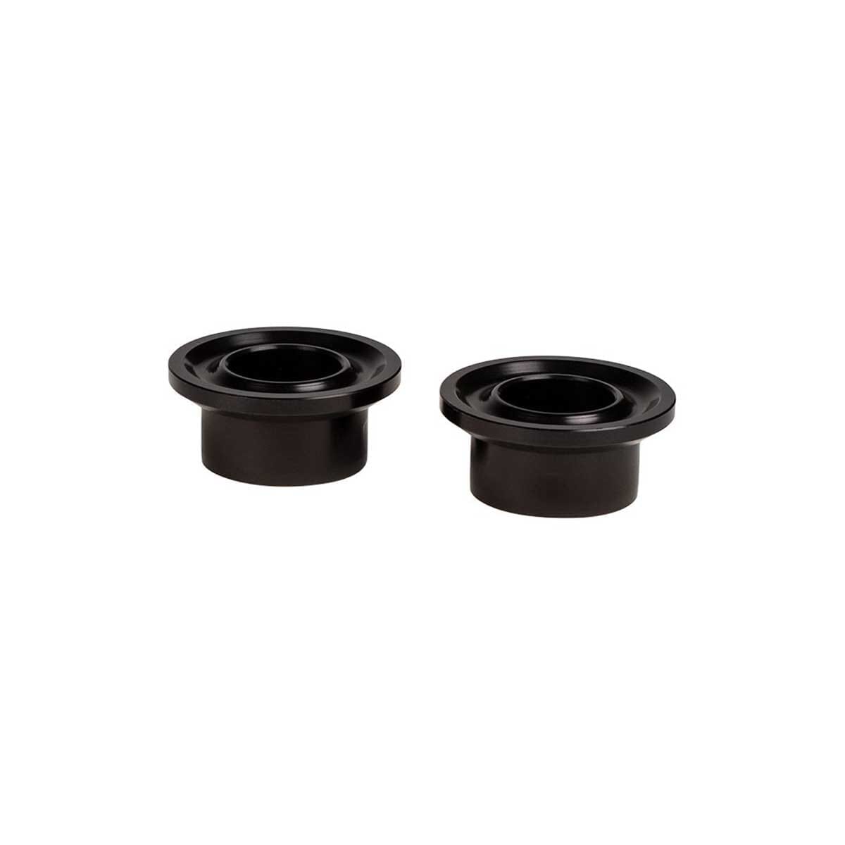 CHRIS KING ISO AB 15x110 mm Torque Cap Front Hub Axle Adapter Black #PHB780B