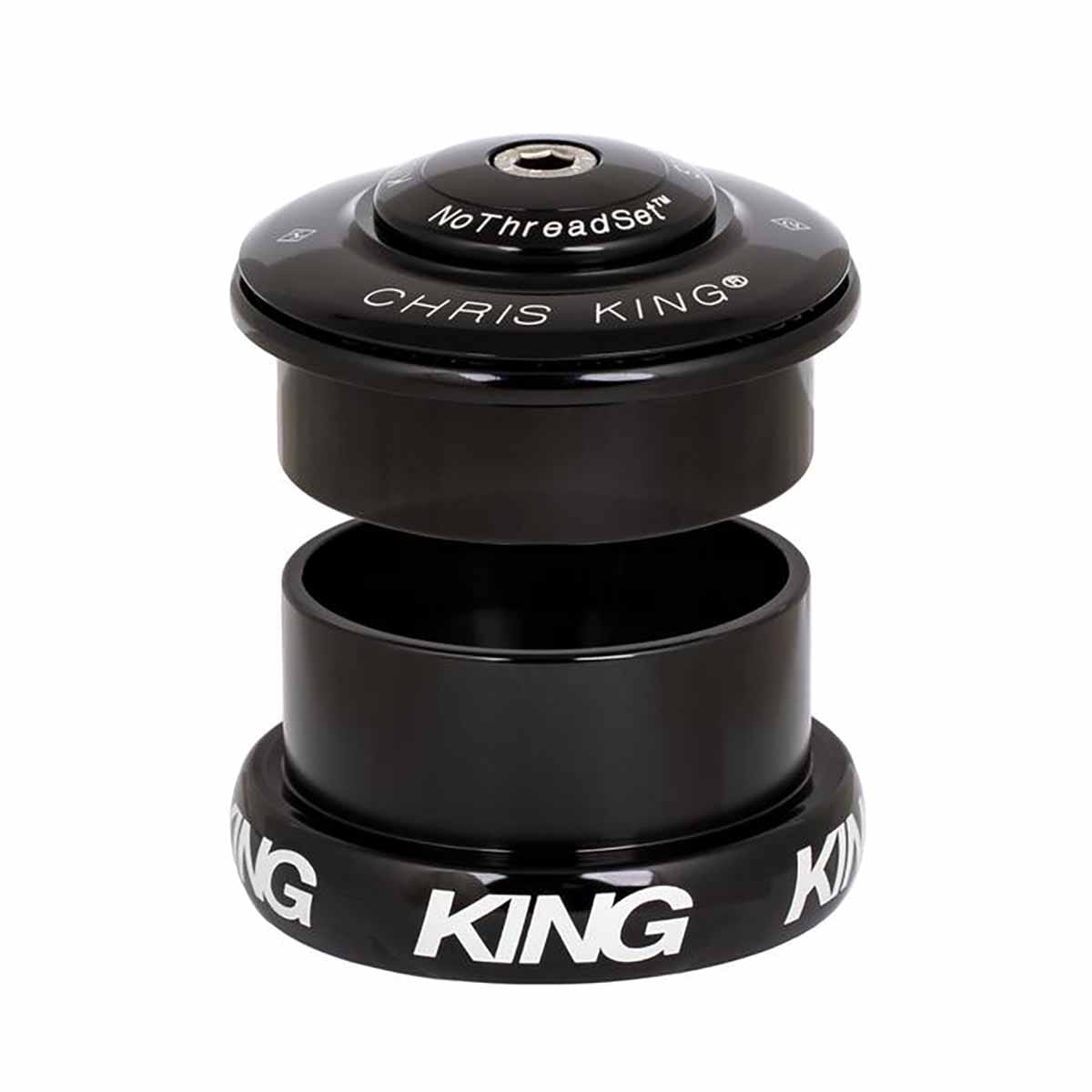 CHRIS KING INSET i5 Semi-Integrated / External Headset 1"1/8-1.5" ZS49/EC49 Black