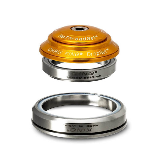 Integreret styrkurv CHRIS KING DROPSET 3 1"1/8-1,5" IS41/IS52 36° Guld