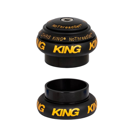 Externt styrlager CHRIS KING NOTHREADSET 1"1/8-1"1/4 EC34/EC44 Svart/Guld